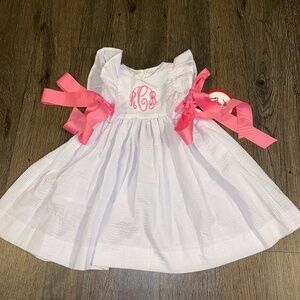 Funtasia! Too 2t dress monogram RCB NEW